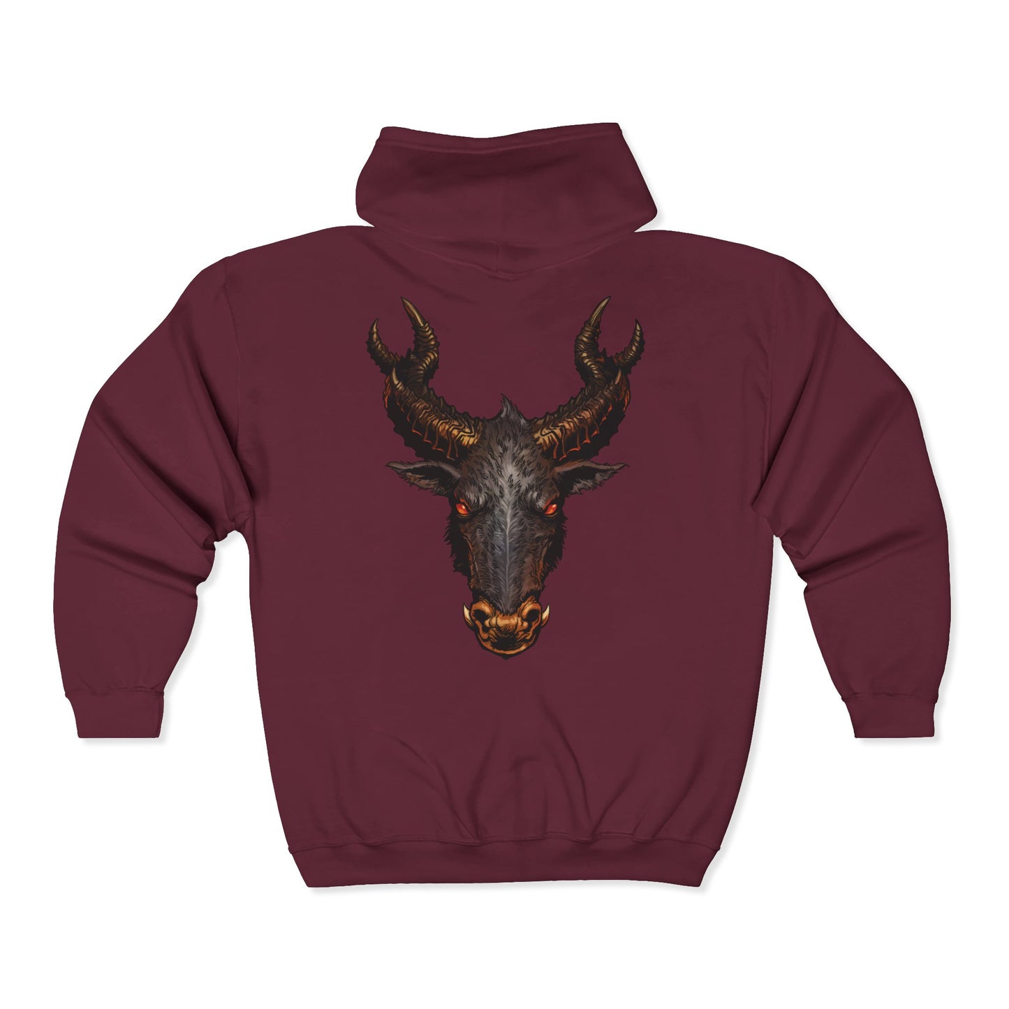 The Jersey Devil | Figura Obscura | Full Zip Hoodie