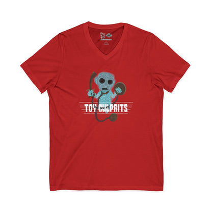 Toy Culprits Blue Ghost | Mythic Legions | Fan Art | V-Neck T-Shirt