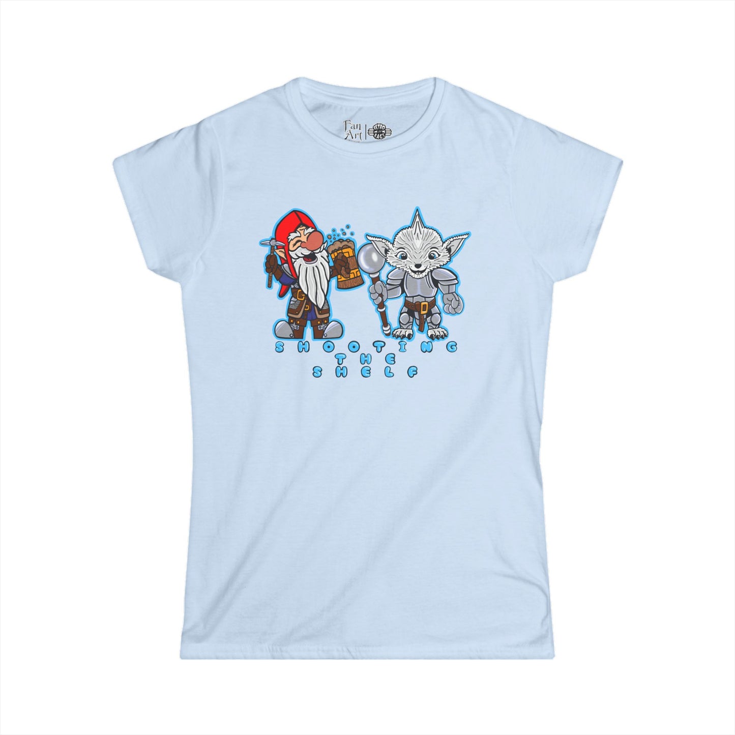 Shooting the Shelf | Mythic Legions | Fan Art | Women's T-Shirt