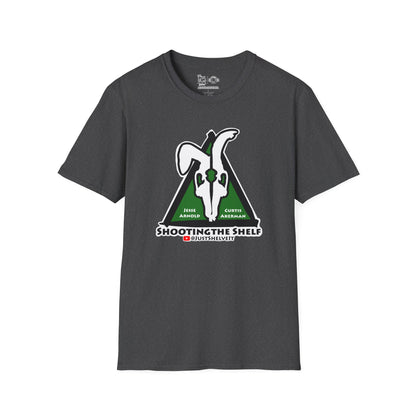 Shooting the Shelf Logo | Mythic Legions | Fan Art | Soft T-Shirt