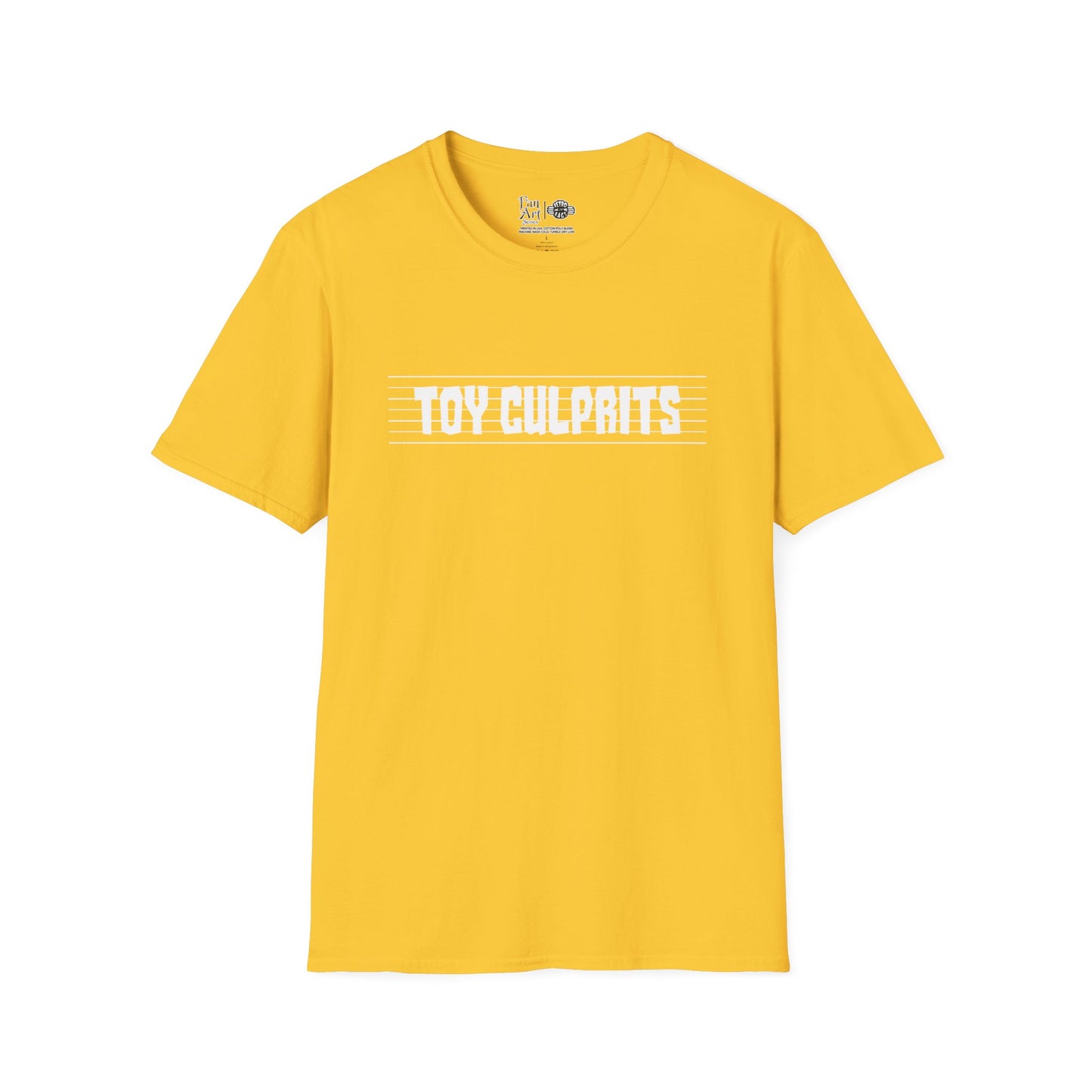 Toy Culprits White Logo | Mythic Legions | Fan Art | Soft T-Shirt