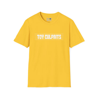 Toy Culprits White Logo | Mythic Legions | Fan Art | Soft T-Shirt