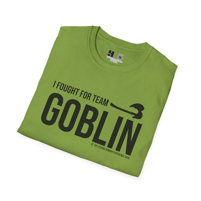 Team Goblin Legions Con 2026 (Black Logo) | Mythic Legions | Soft T-Shirt