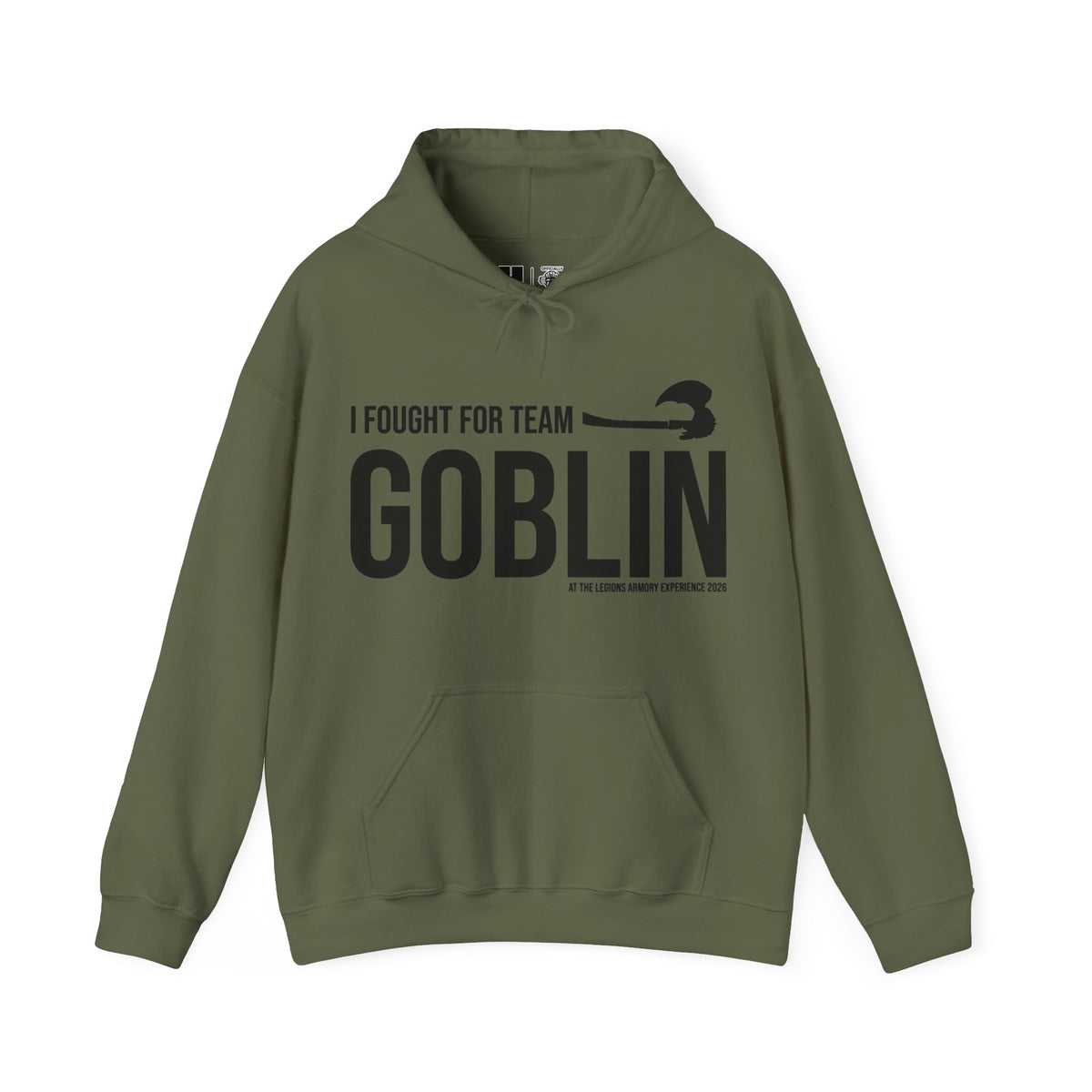 Team Goblin Legions Con 2026 (Black Logo) | Mythic Legions | Pullover Hooodie