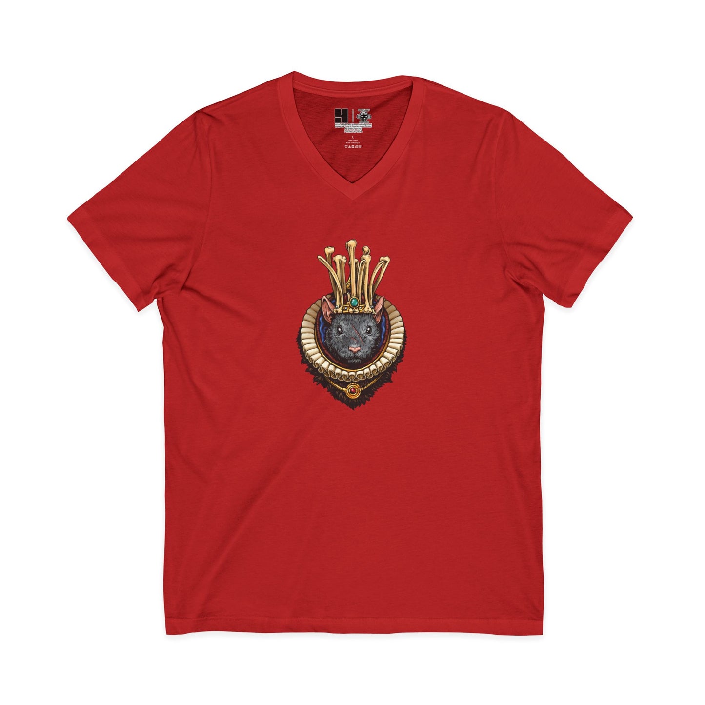 Mouse King | Figura Obscura | V-Neck T-Shirt