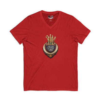 Mouse King | Figura Obscura | V-Neck T-Shirt