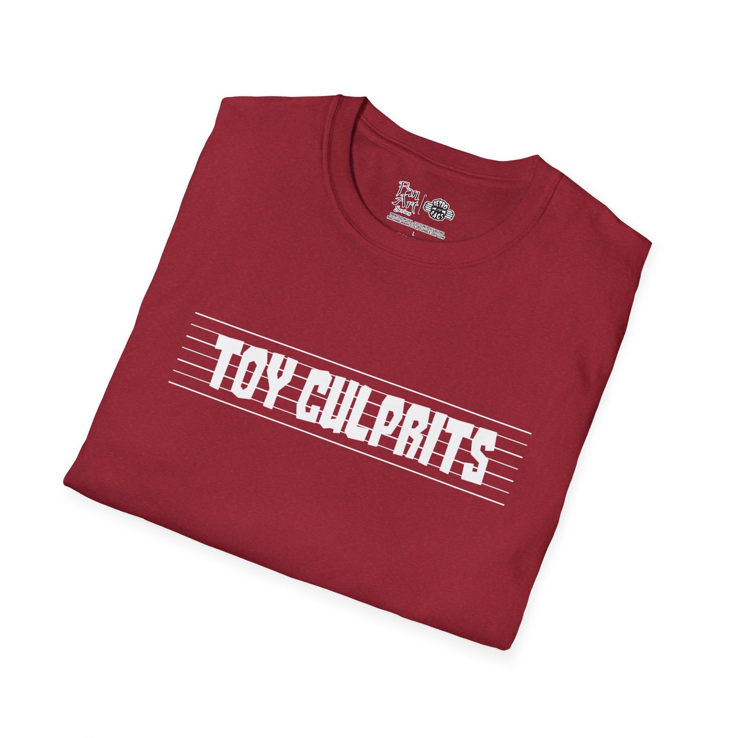 Toy Culprits White Logo | Mythic Legions | Fan Art | Soft T-Shirt