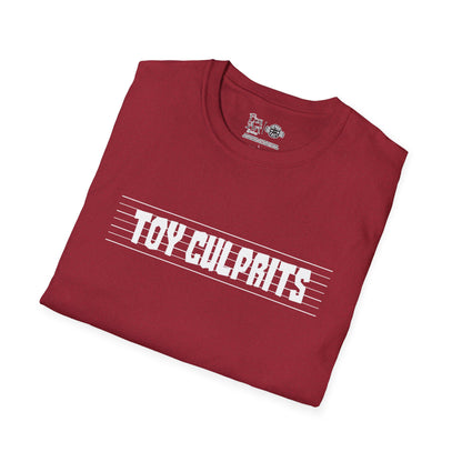 Toy Culprits White Logo | Mythic Legions | Fan Art | Soft T-Shirt