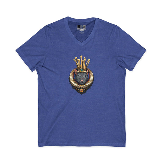 Mouse King | Figura Obscura | V-Neck T-Shirt