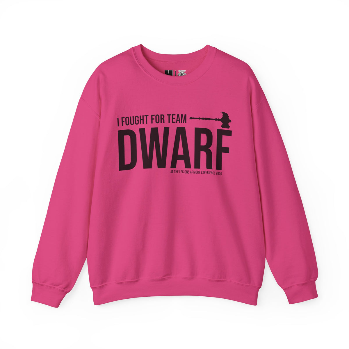 Team Dwarf Legions Con 2026 (Black Logo) | Mythic Legions | Sweatshirt