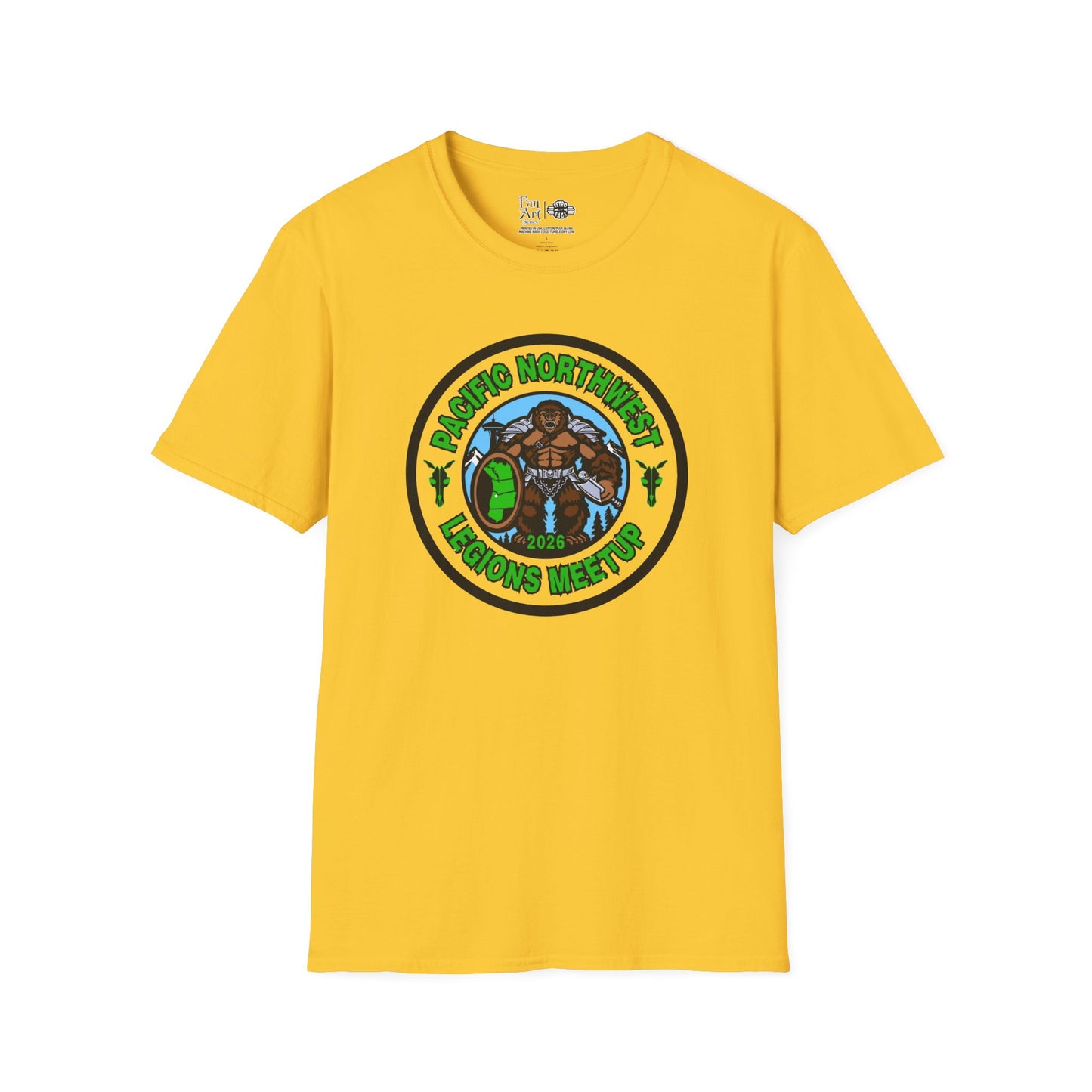 Pacific Northwest Meetup 2026 | Mythic Legions | Fan Art | Soft T-Shirt