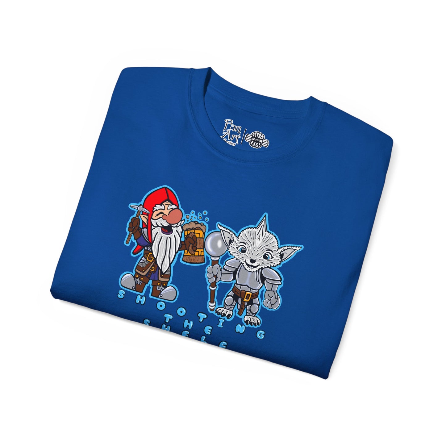 Shooting the Shelf | Mythic Legions | Fan Art | Standard T-Shirt