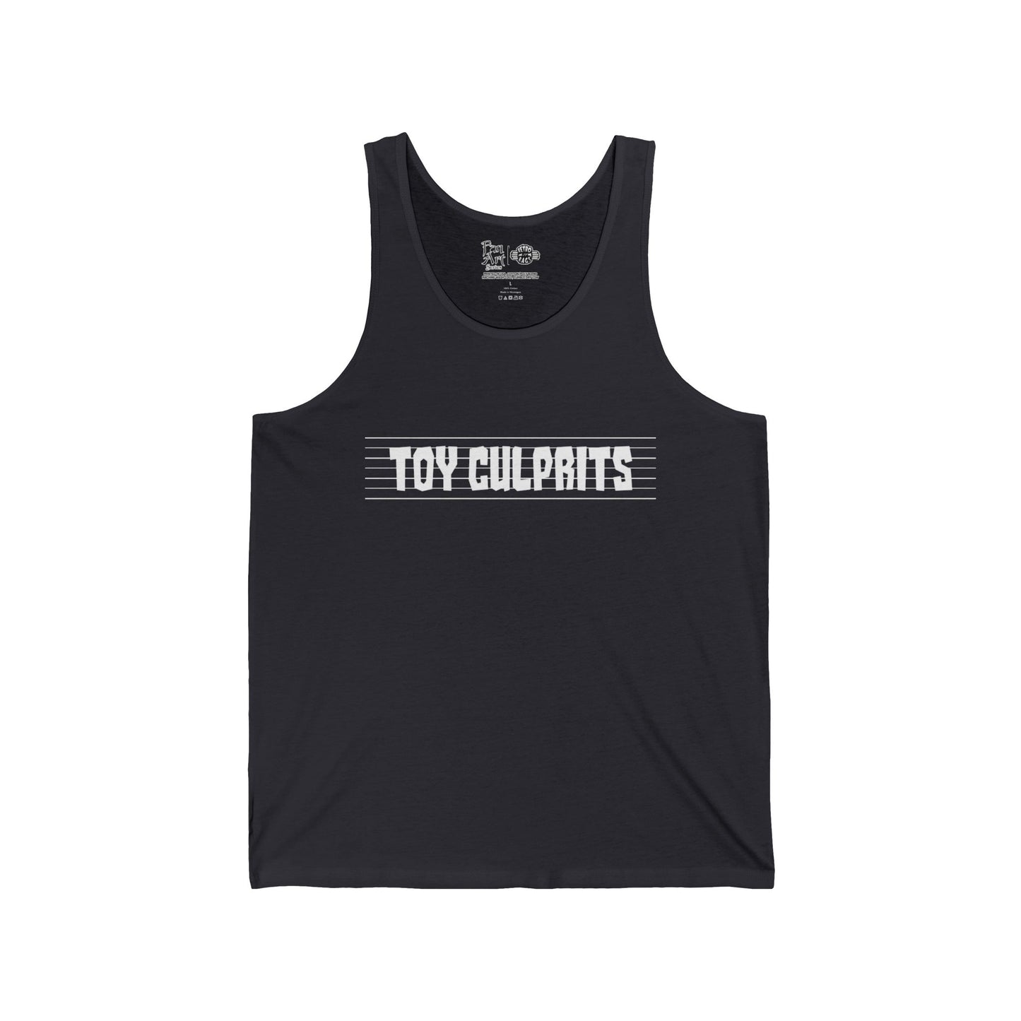 Toy Culprits White Logo | Mythic Legions | Fan Art | Tank Top
