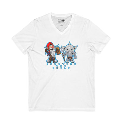 Shooting the Shelf | Mythic Legions | Fan Art | V-Neck T-Shirt