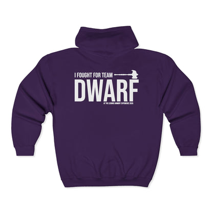 Team Dwarf Legions Con 2026  | Mythic Legions | Full Zip Hoodie