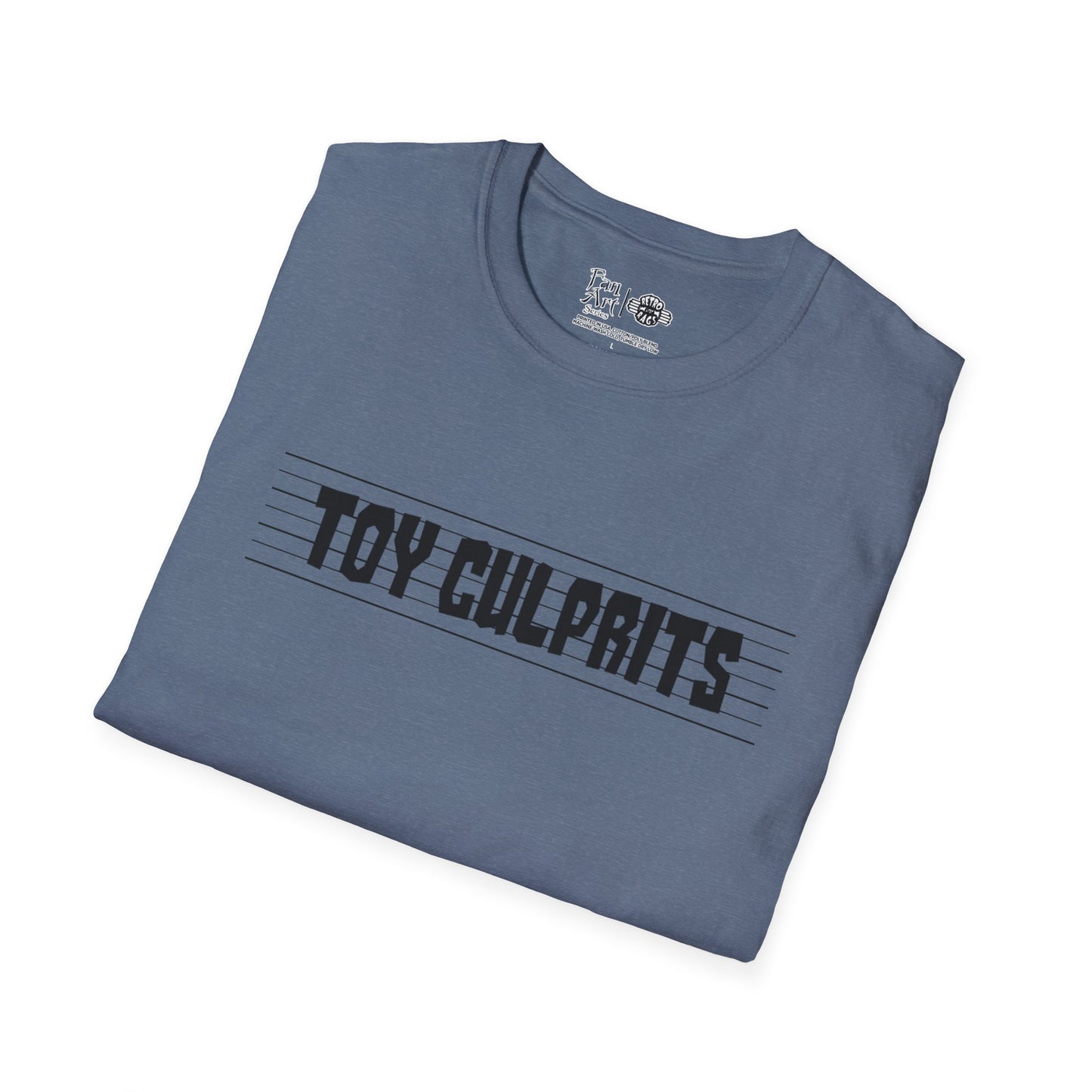 Toy Culprits Black Logo | Mythic Legions | Fan Art | Soft T-Shirt