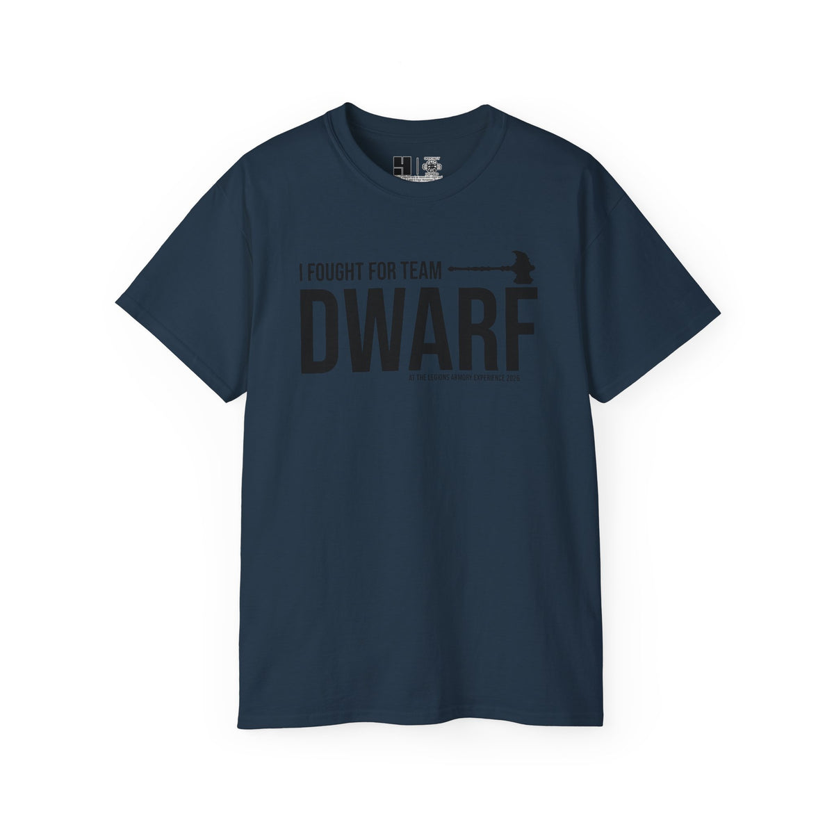 Team Dwarf Legions Con 2026 (Black Logo)  | Mythic Legions | Standard T-Shirt