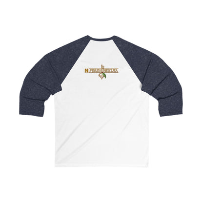 Father Christmas v2 | Figura Obscura | 3\4 Sleeve Baseball T-Shirt