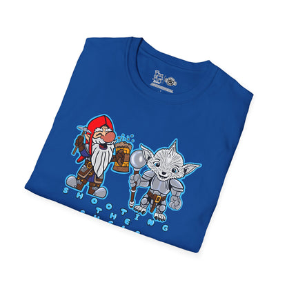 Shooting the Shelf | Mythic Legions | Fan Art | Soft T-Shirt