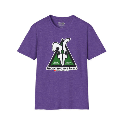 Shooting the Shelf Logo | Mythic Legions | Fan Art | Soft T-Shirt