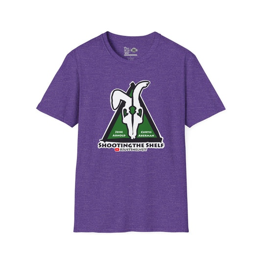 Shooting the Shelf Logo | Mythic Legions | Fan Art | Soft T-Shirt