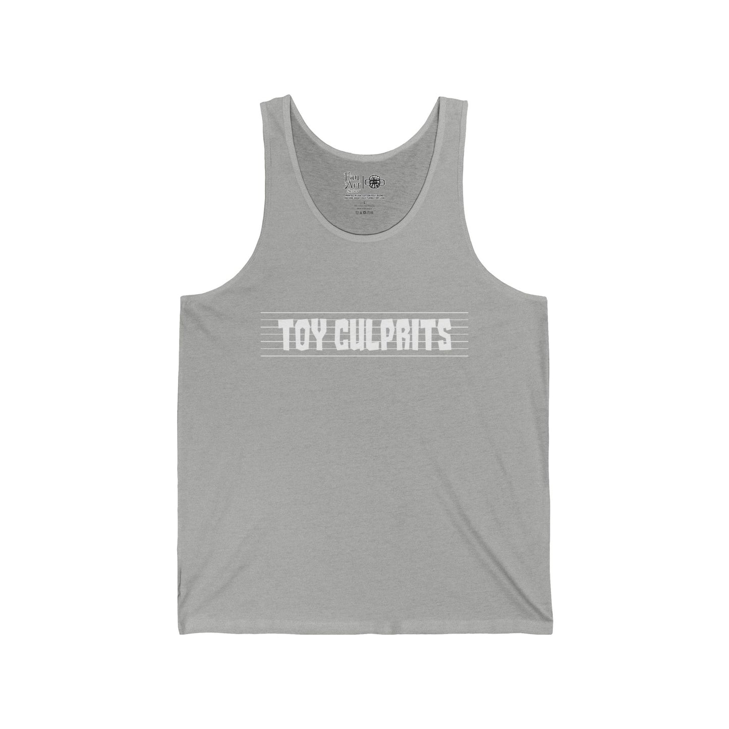 Toy Culprits White Logo | Mythic Legions | Fan Art | Tank Top