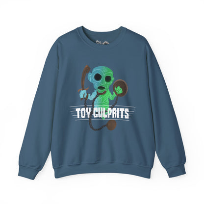 Toy Culprits Blue & Green Ghost | Mythic Legions | Fan Art | Sweatshirt