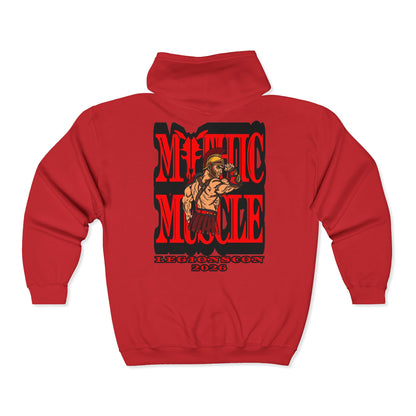 Mythic Muscle LC 2026 | Mythic Legions | Fan Art | Full Zip Hoodie