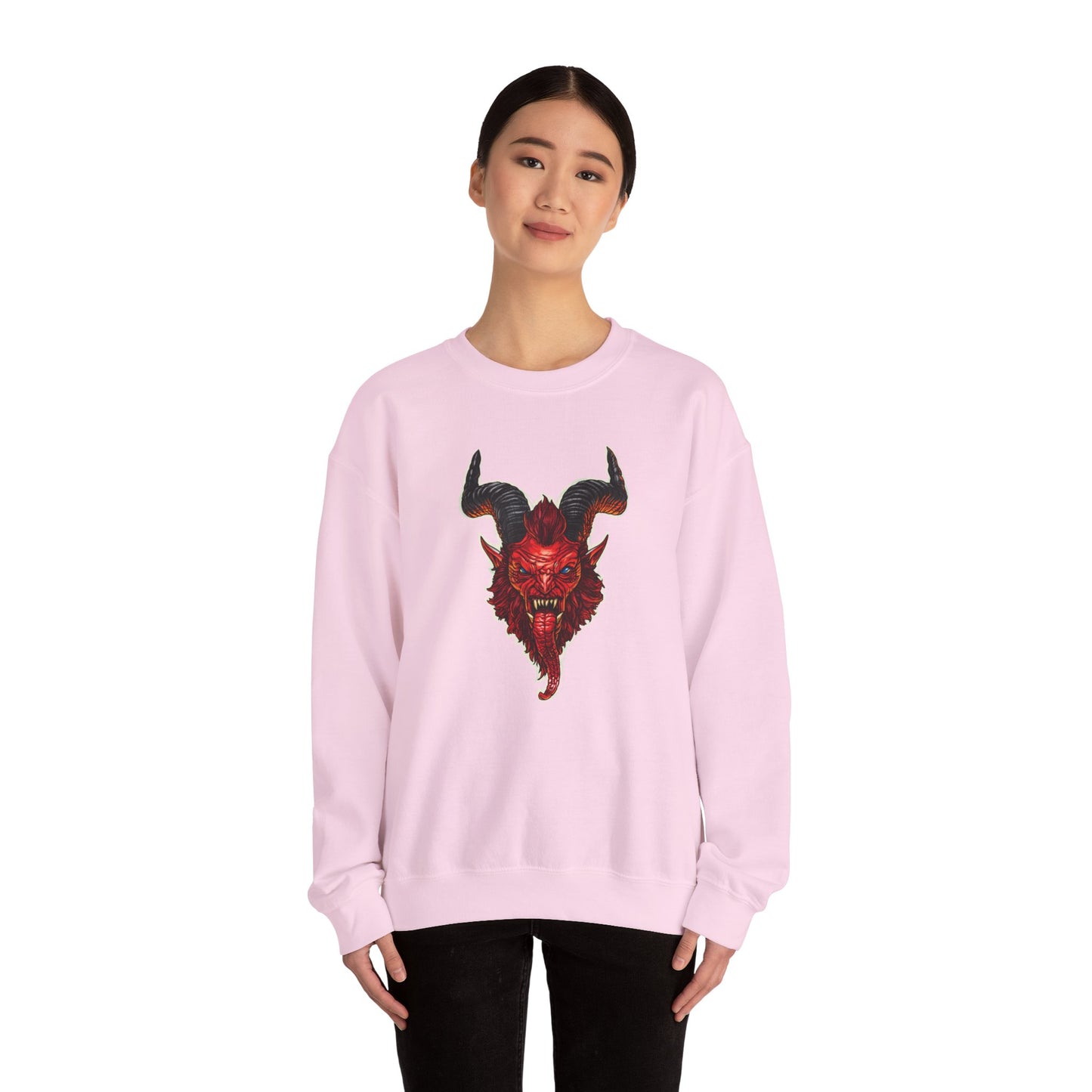 Krampus v2 Red | Figura Obscura | Sweatshirt