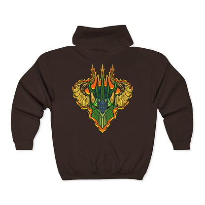 Sir Benegarr | Mythic Legions | Fan Art | Full Zip Hoodie