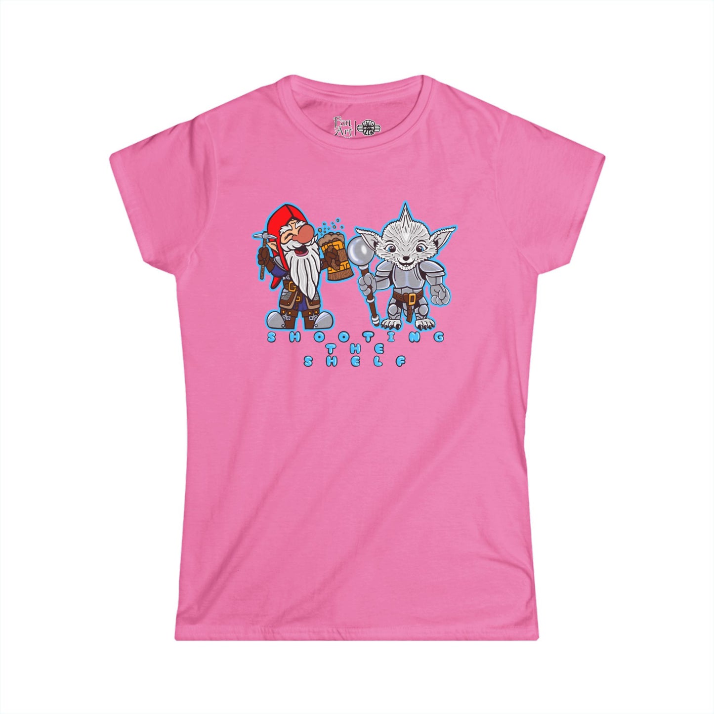 Shooting the Shelf | Mythic Legions | Fan Art | Women's T-Shirt