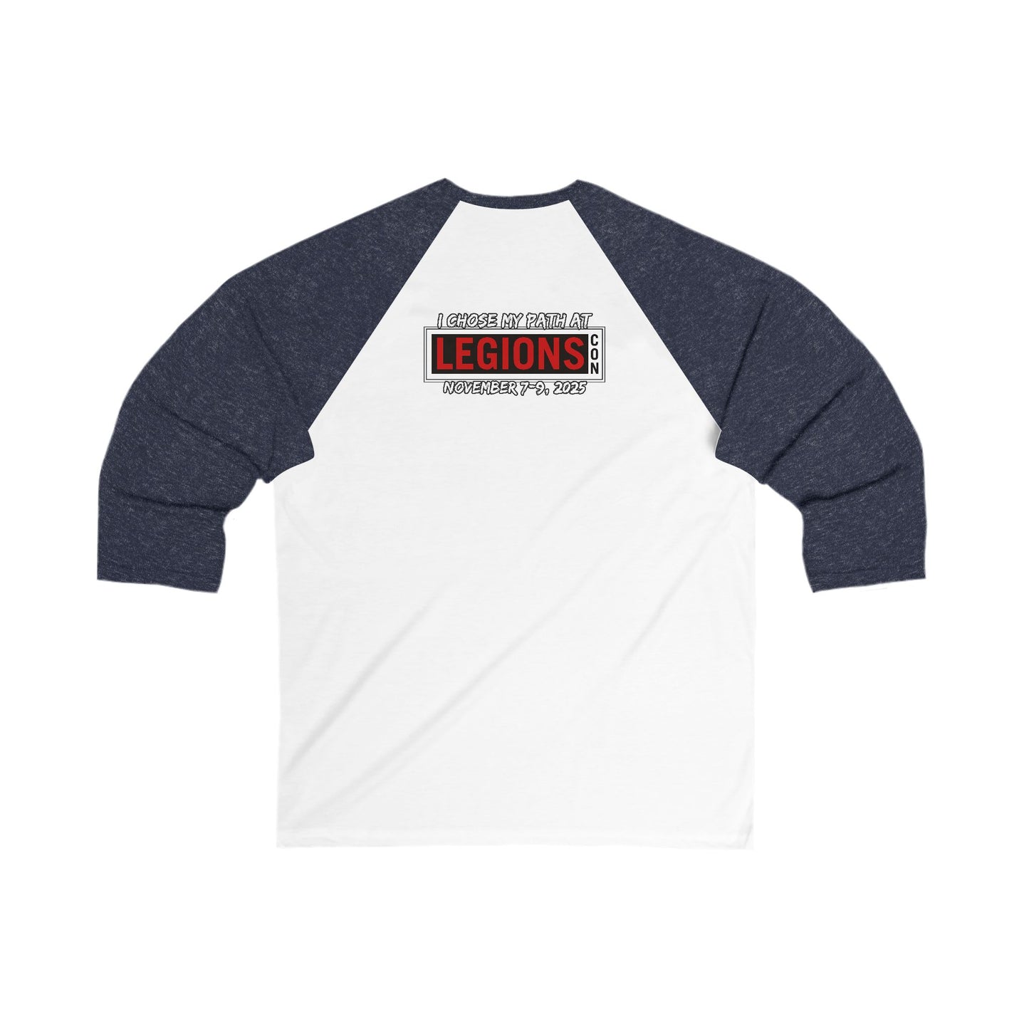 LegionsCon Churel | Mythic Legions | 3\4 Sleeve Baseball T-Shirt