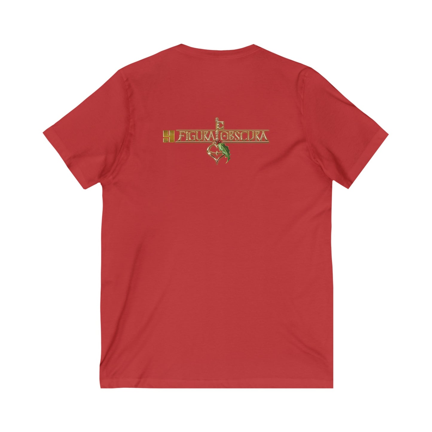 Father Christmas v1 | Figura Obscura | V-Neck T-Shirt