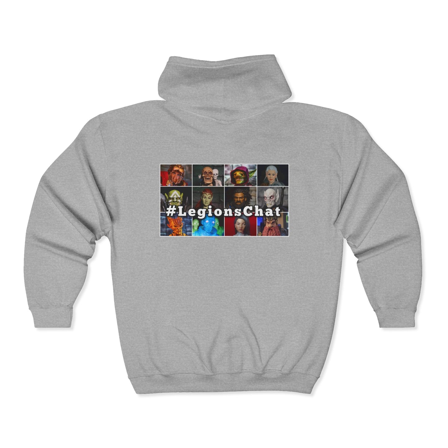 LegionsChat | Mythic Legions | Fan Art | Full Zip Hoodie