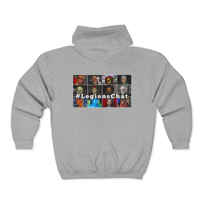 LegionsChat | Mythic Legions | Fan Art | Full Zip Hoodie
