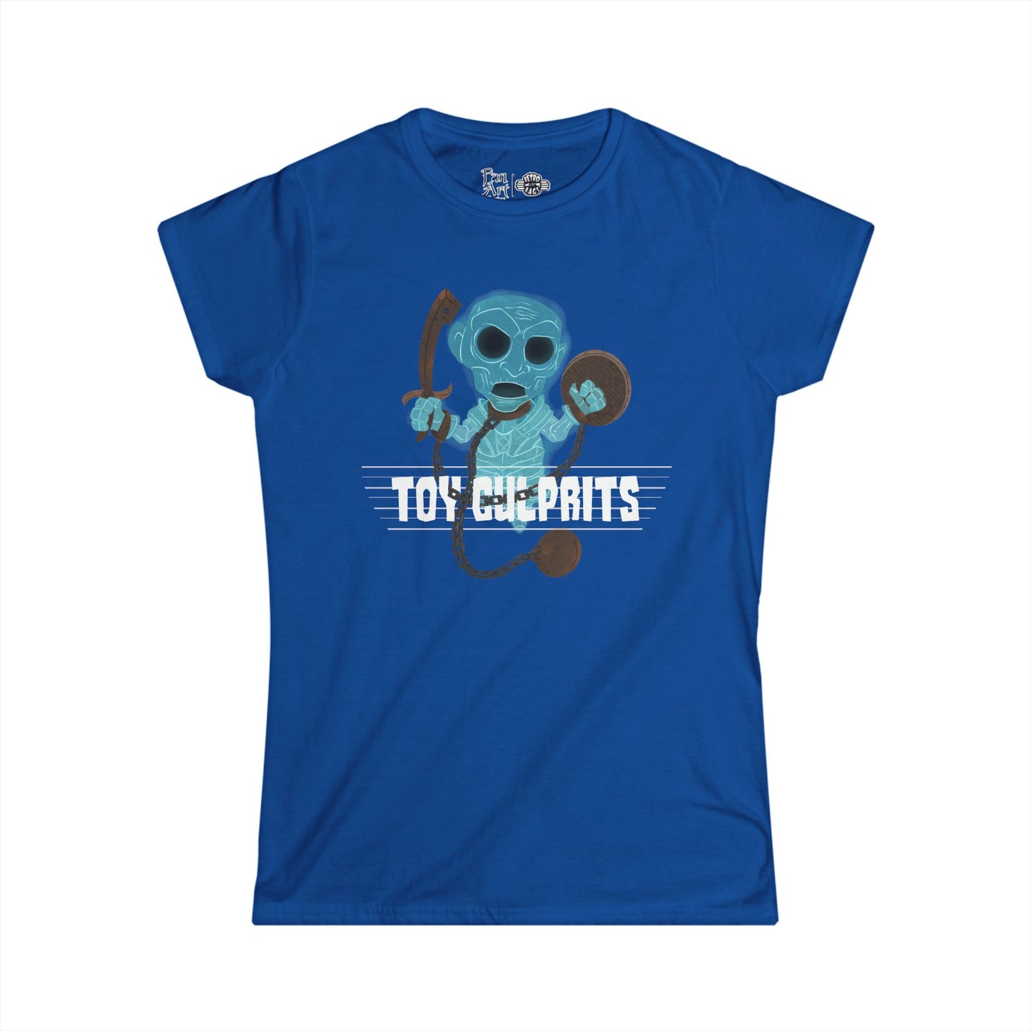 Toy Culprits Blue Ghost | Mythic Legions | Fan Art | Women's T-Shirt