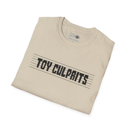 Toy Culprits Black Logo | Mythic Legions | Fan Art | Soft T-Shirt