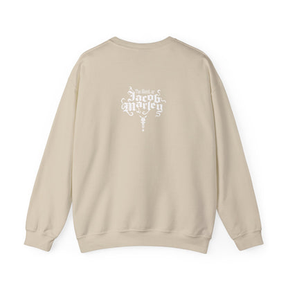 Jacob Marley | White | Figura Obscura | Sweatshirt