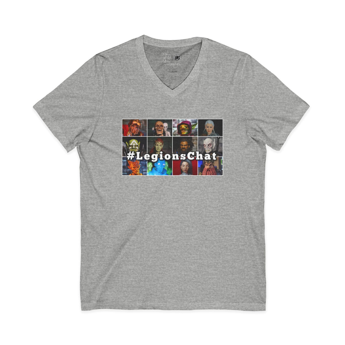 LegionsChat | Mythic Legions | Fan Art | V-Neck T-Shirt