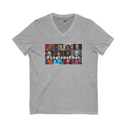 LegionsChat | Mythic Legions | Fan Art | V-Neck T-Shirt