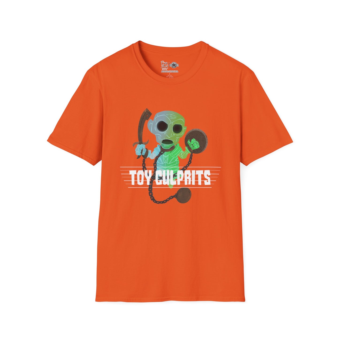 Toy Culprits Blue & Green Ghost | Mythic Legions | Fan Art | Soft T-Shirt