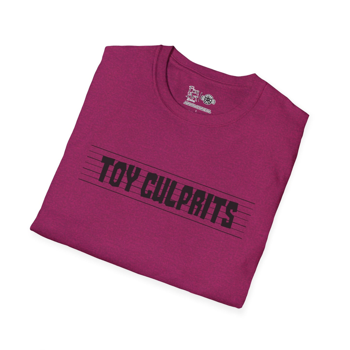 Toy Culprits Black Logo | Mythic Legions | Fan Art | Soft T-Shirt
