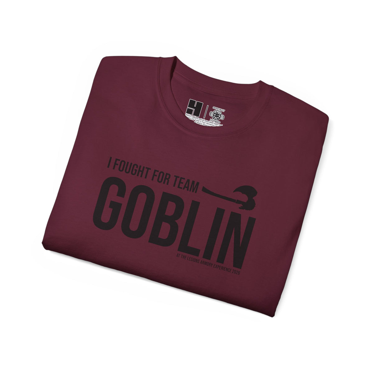Team Goblin Legions Con 2026 (Black Logo) | Mythic Legions | Standard T-Shirt