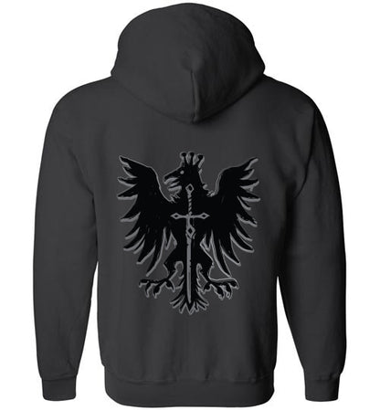 Order of Eathyron, The Large Logo | Mythic Legions | Full Zip Hoodie